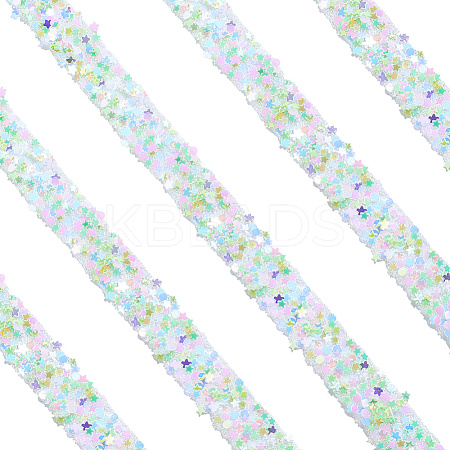 5M Self Adhesive Resin Star Tape DIY-SP0004-56E-1