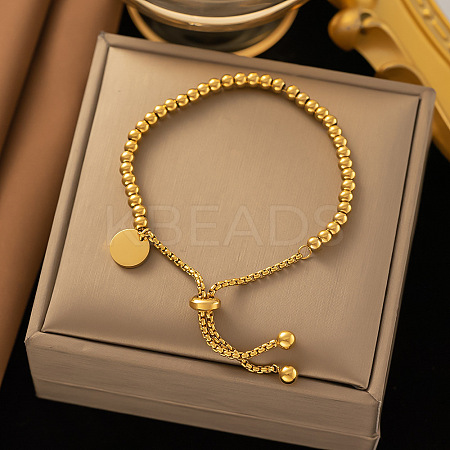 304 Stainless Steel Silder Bracelets BJEW-C084-07G-1