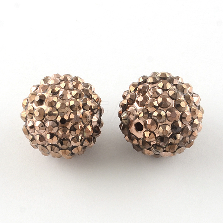 Resin Rhinestone Beads RESI-S315-14x16-05-1