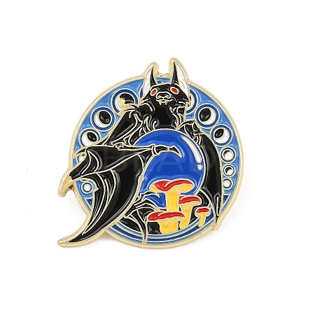Gothic Enamel Pins JEWB-L027-09G-01-1