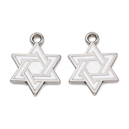 Alloy Enamel Pendants ENAM-G235-09P-02-1