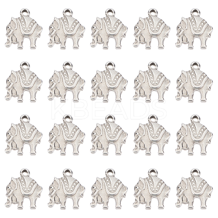 20Pcs 304 Stainless Steel Charms STAS-UN0035-08-1