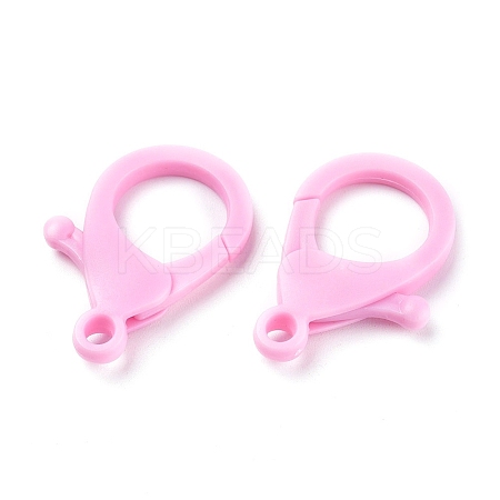 Acrylic Lobster Claw Clasps PACR-D068-07-1
