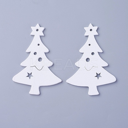 Poplar Wood Pendants LS-WOOD-O004-26B-1