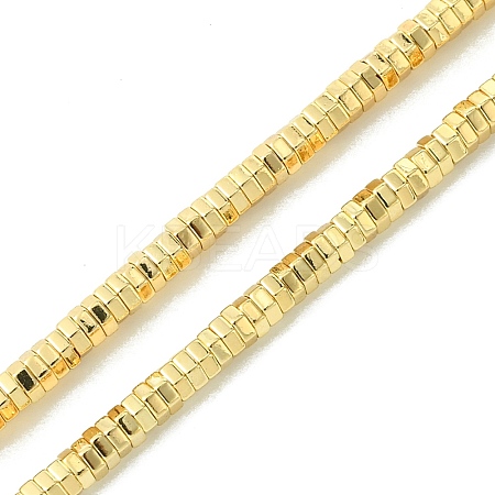 Electroplated Synthetic Non-magnetic Hematite Beads Strands X-G-I360-S01-02-1