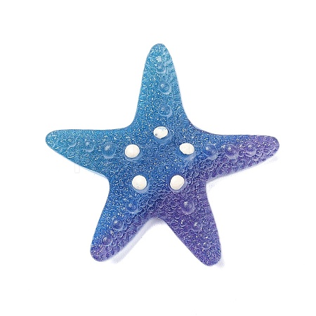 Gradient Color Opaque Resin Decoden Cabochons CRES-P036-01B-02-1