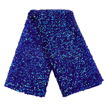 Velvet Sequin Fabric DIY-WH0430-178B-1
