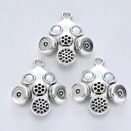 Tibetan Style Alloy Pendants LS-X-TIBE-R316-091AS-RS-1