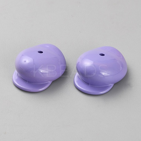 Opaque Acrylic Beads MACR-WH0007-135G-1