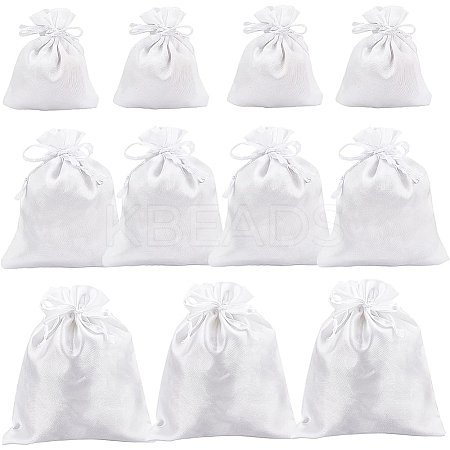 BENECREAT 38Pcs 3 Styles Satin Storage Drawstring Bags ABAG-BC0001-33-1