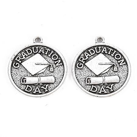 Tibetan Style Alloy Pendants X-TIBE-S323-106AS-RS-1
