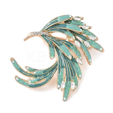 Feather Enamel Pins JEWB-Z043-05KCG-1