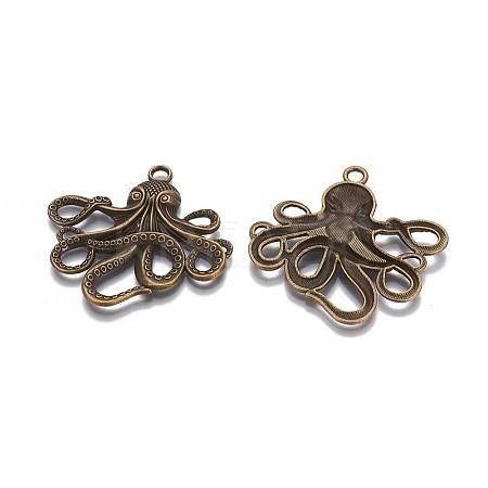 Tibetan Style Alloy Big Pendants LS-TIBEP-A15669-AB-NR-1