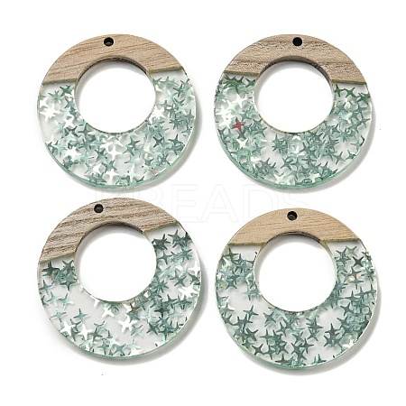 Wooden Pendants FIND-B042-09A-1