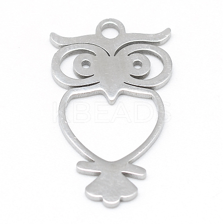 Non-Tarnish 201 Stainless Steel Pendants LS-STAS-T008-012-1-1