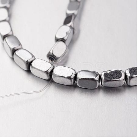 Electroplate Non-magnetic Synthetic Hematite Bead Strands G-F300-40B-01-1