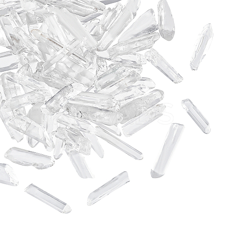 150g Natural Quartz Crystal Beads G-AR0004-39-1