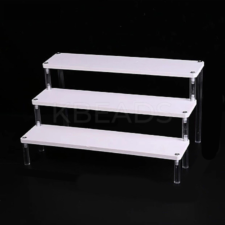 3-Tier Transparent Acrylic Model Toy Display Riser ODIS-WH0329-67-1