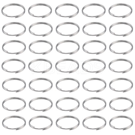 300Pcs 304 Stainless Steel Split Rings STAS-SP0001-66A-1
