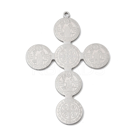 304 Stainless Steel Pendants STAS-H247-11P-1