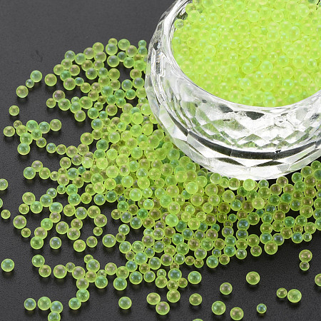 DIY 3D Nail Art Decoration Mini Glass Beads MRMJ-N028-001A-B17-1