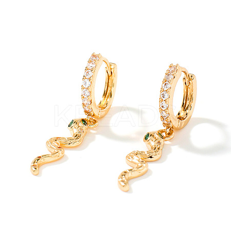 Exquisite European Style Brass Hoop Earrings WU8632-2-1