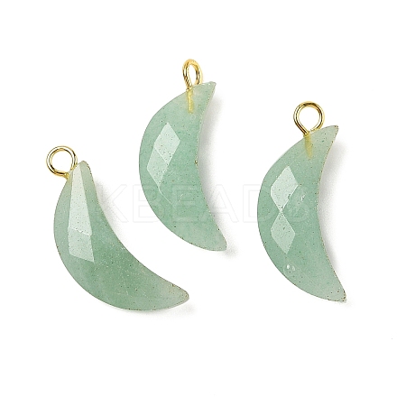 Natural Green Aventurine Pendants G-L614-D05-G02-1