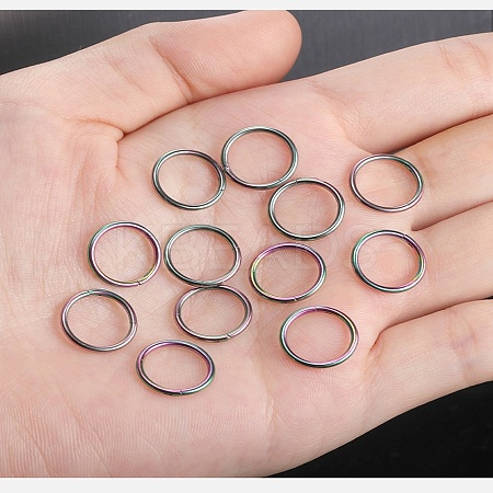 316L Surgical Stainless Steel Hoop Cartilage Earrings WGB51CA-13-1