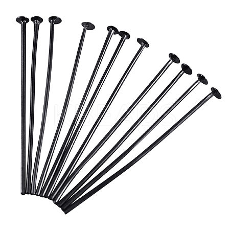 Brass Flat Head Pins KK-HP7.0cm-B-NF-1