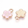Alloy Enamel Charms ENAM-T022-07C-2