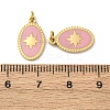 304 Stainless Steel Enamel Pendants STAS-U061-23G-01-3