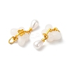 Resin & Imitation ABS Pearl Pendants KK-F873-13MG-2