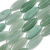 Natural Green Aventurine Beads Strands G-B078-E13-01B-2