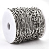Unwelded Iron Paperclip Chains CH-S125-09B-P-4