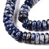 Natural Blue Spot Jasper Beads Strands G-T138-72-3