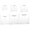 6Pcs Acrylic Bowknot Making Template Sets DIY-BC0016-96-1