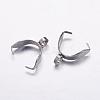 Tarnish Resistant 304 Stainless Steel Pinch Bails STAS-K146-066-4x12mm-1