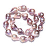 Natural Baroque Pearl Keshi Pearl Beads Strands PEAR-S019-02D-5