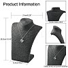 Stereoscopic Necklace Bust Displays LS-NDIS-N001-01A-5