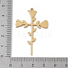 304 Stainless Steel Pendants STAS-B062-11G-3