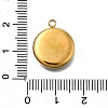 304 Stainless Steel Pave Natural Paua Shell Pendants STAS-Z125-01E-G-3