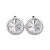 Non-Tarnish 304 Stainless Steel Pendants STAS-P324-03P-2