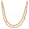 Zinc Alloy & Aluminium Barbed Wire Double Layer Pants Chains HJEW-PH02274-1