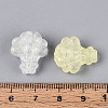 Luminous Frosted Transparent Acrylic Beads TACR-T029-22M-5