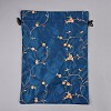 Embroidery Flower Burlap Packing Pouches Drawstring Bags LS-ABAG-WH0048-39A-1