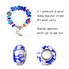 27Pcs 27 Style Acrylic & Resin & Polymer Clay Rhinestone European Beads FPDL-S015-05B-2