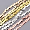 Non-magnetic Synthetic Hematite Beads Strands G-A181-A03-1