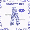 2Pcs Polyester Ribbons FEPA-WH20008-001-2