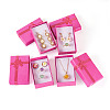 Cardboard Jewelry Storage Gift Boxes for Earrings Rings LS-CON-TAC0004-14-2