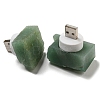 Nuggets Natural Green Aventurine USB Night Light G-Q170-02G-3